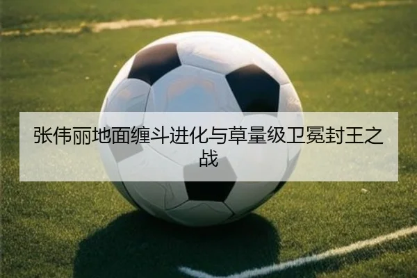 张伟丽地面缠斗进化与草量级卫冕封王之战